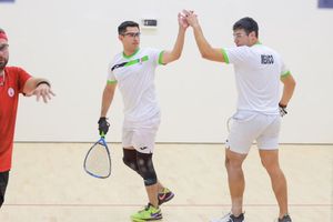 Panamericanos 2023: Rodrigo Montoya y Javier Mar ganan Oro en Raquetbol doble varonil