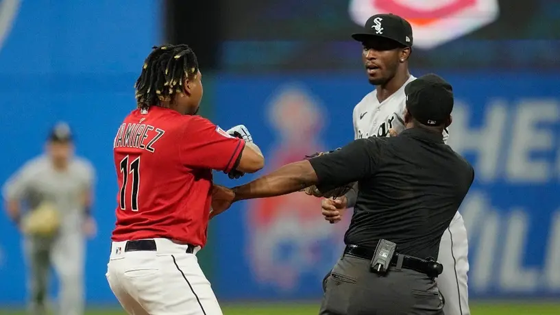 MLB: Tras conato de bronca, José Ramírez asegura que Tim Anderson es una persona irrespetuosa