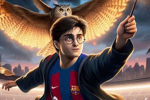 Harry Potter, ¿fan del FC Barcelona? IA hace esta revelación