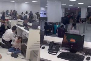 Balacera en Terminal 1 del AICM desata pánico entre usuarios; el saldo, dos heridos y un detenido