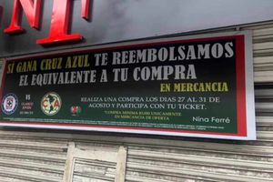 Tienda de vestidos en CDMX promete reembolso si Cruz Azul vence al América