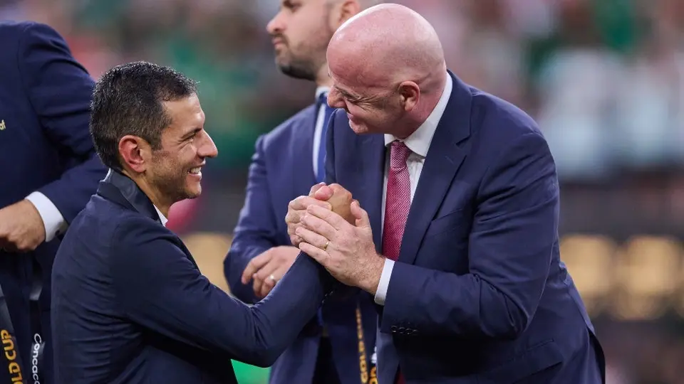 Infantino a Jimmy Lozano tras ganar la Copa Oro: 'El Mundial 2026 es tuyo'
