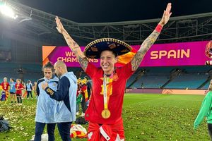 Jennifer Hermoso luce sombrero charro y lanza: "Viva México cabro..."