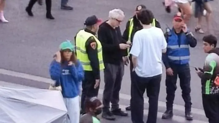 Alfonso Cuarón estuvo en el concierto de Taylor Swift