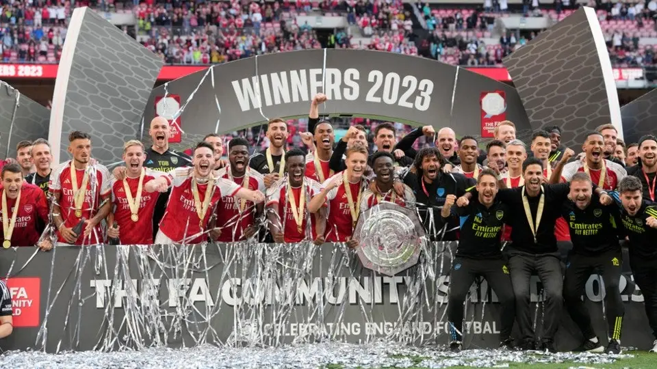 Arsenal vence en penaltis al Manchester City y se corona en la Community Shield