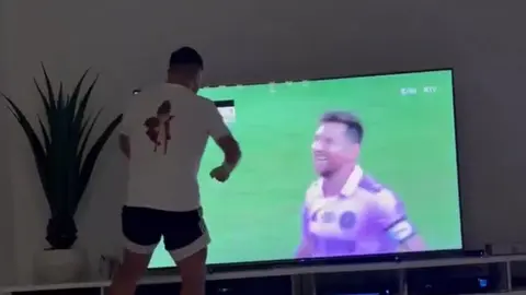 Kün Agüero enloquece con celebración tras ver a Lionel Messi Campeón de la Leagues Cup