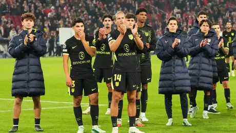 Agridulce debut: Obed Vargas sumó sus primeros minutos en Champions League en el empate de Atlético ante Stuttgart