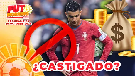 ¡Castigo de risa para Cristiano Ronaldo! 30 días suspendido y multa ridícula MESSIento indignado