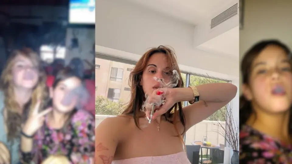 Gala Montes sorprende al publicar fotos de cuando era niña fumando; arremete contra su madre