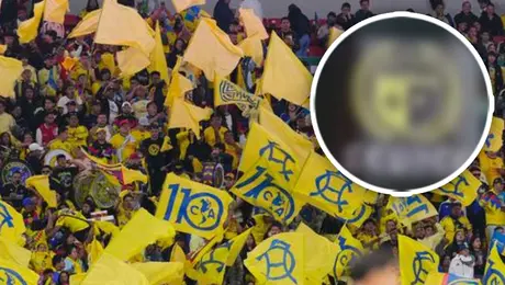Afición de América recibe críticas al utilizar polémico símbolo en su logo