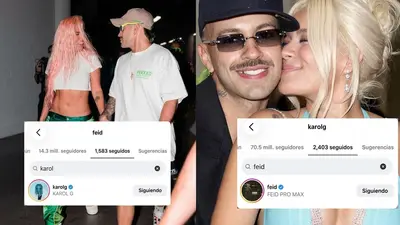 ¿El amor entre Karol G y Feid podría tener una segunda oportunidad? se vuelven a seguir en Instagram