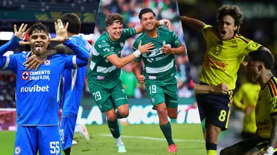 Liga MX rompe una marca de 21 años: América, Cruz Azul y Santos protagonizan una jornada histórica