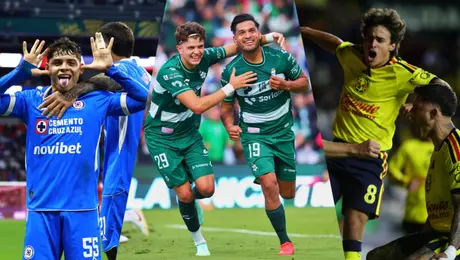 Liga MX rompe una marca de 21 años: América, Cruz Azul y Santos protagonizan una jornada histórica