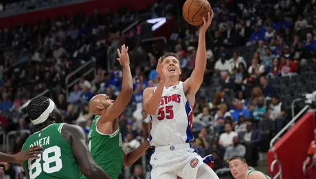 Detroit Pistons remontan y vencen a los Celtics pese a los 38 puntos de Paul George