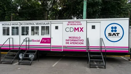 ¿Necesitas un trámite del SAT? Llegan oficinas móviles a Coyoacán y atienden sin cita