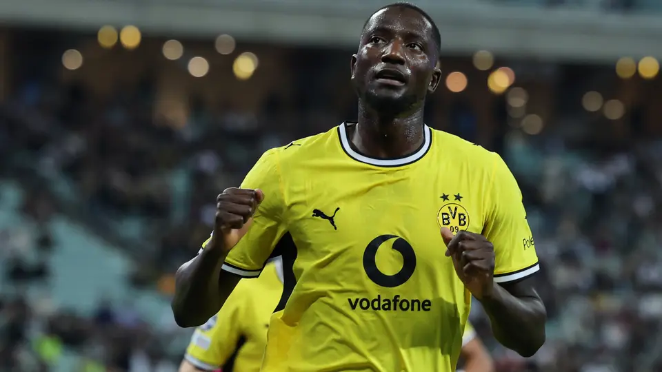 Serhou Guirassy anotó doblete en el partido ante Sabah en Champions League | AP