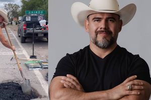 Influencer ‘El Potro’ tapa bache por el que mataron al heladero Don Nico mientras transmitía en Facebook