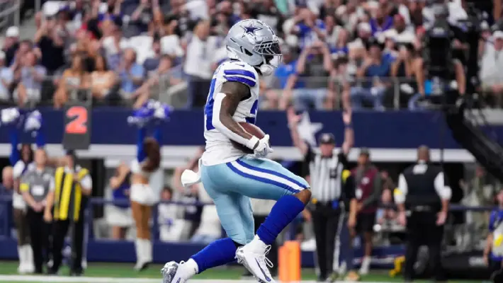 Miles Sanders, corredor de Dallas Cowboys, estará fuera lo que resta de la temporada