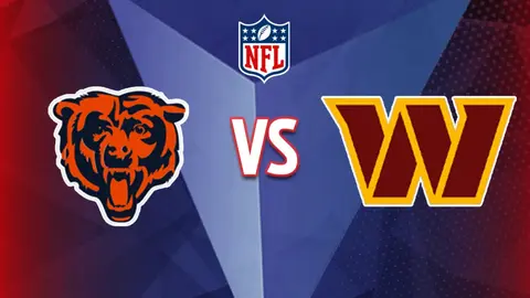 NFL 2025: ¿cuándo y dónde ver Chicago Bears vs Washington Commanders?