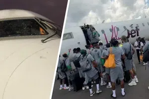 Aterrizaje de emergencia sacude a la selección de Nigeria; libran accidente aéreo