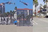 VIDEO: Helicóptero se desploma en playa de California y deja 5 lesionados