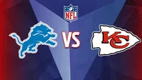 NFL 2025: ¿cuándo y dónde ver Detroit Lions vs Kansas City Chiefs?