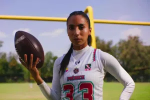 Diana Flores deslumbra en Londres durante evento de la NFL