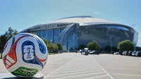México juega por primera vez con el balón Trionda ante Colombia en Dallas