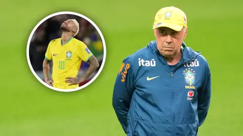 Carlo Ancelotti da esperanzas a Neymar de ser convocado con Brasil para la Copa del Mundo 2026