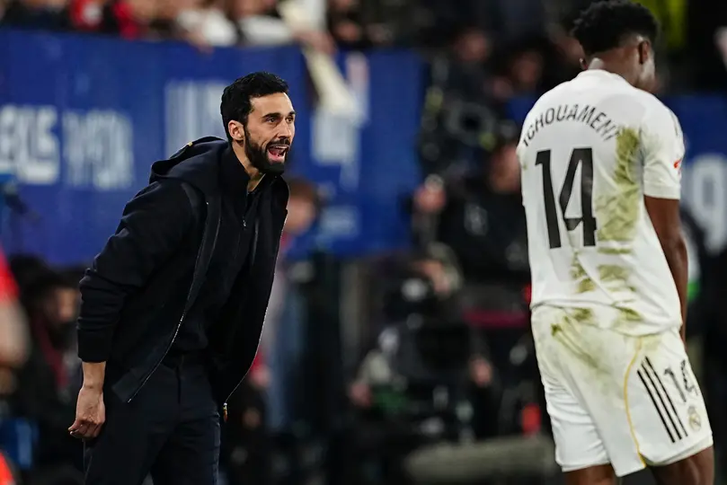 Álvaro Arbeloa, entrenador del Real Madrid en el duelo ante Osasuna | AP
