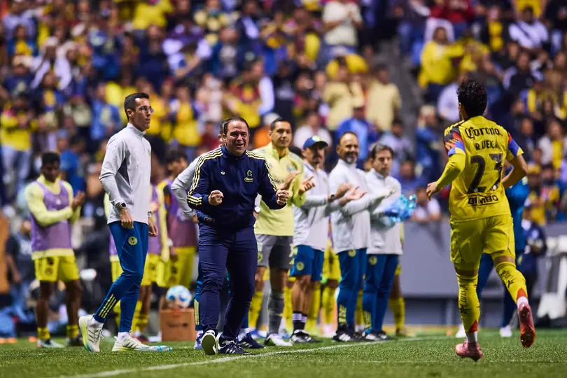André Jardine celebrando gol del América l MexSport