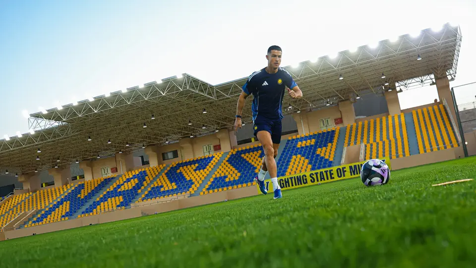 Entrenamiento previo de Cristiano | X: @AlNassrFC