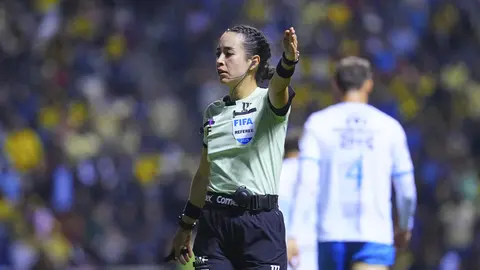 García durante el partido de América visitando a Puebla | Imago7