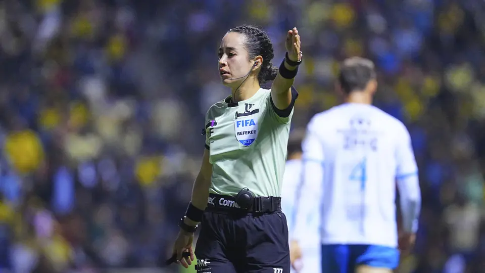 García durante el partido de América visitando a Puebla | Imago7