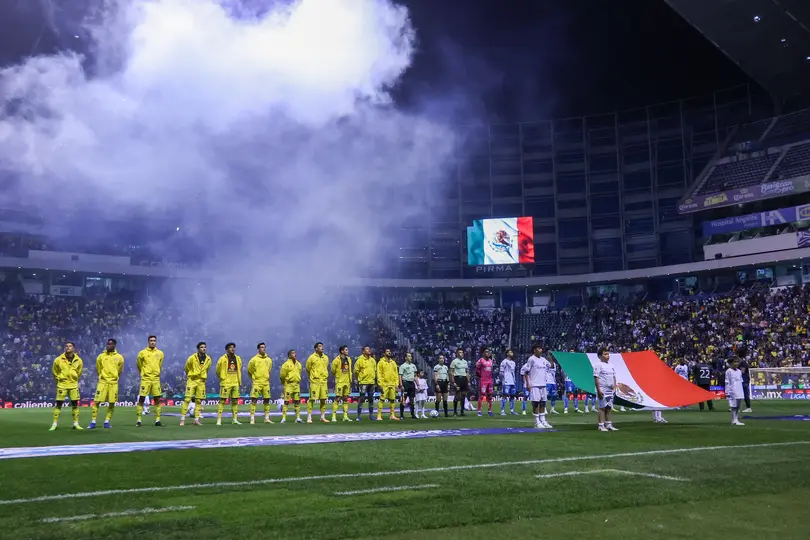 El Himno Nacional se hizo presente en el Puebla vs América | IMAGO7