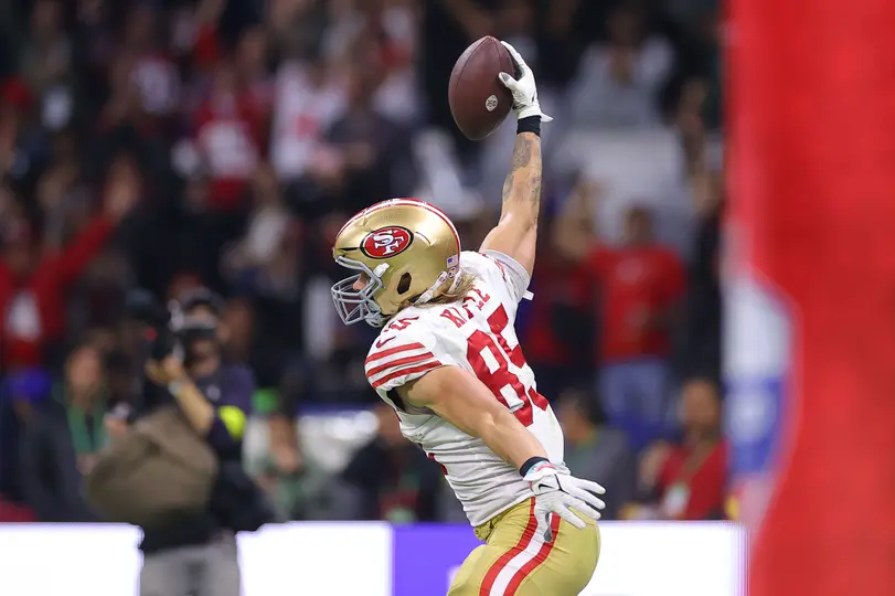 George Kittle en el Estadio Azteca en su última visita con los 49ers | IMAGO7