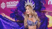 VIDEO: Ninel Conde sufre descarga eléctrica en el Carnaval de Mérida