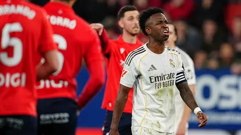 Vinícius Júnior en la derrota del Real Madrid ante Osasuna | aP