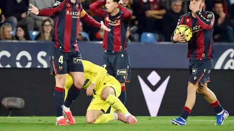 Levante y el Villarreal en la Jornada 24 de LaLiga I AFP