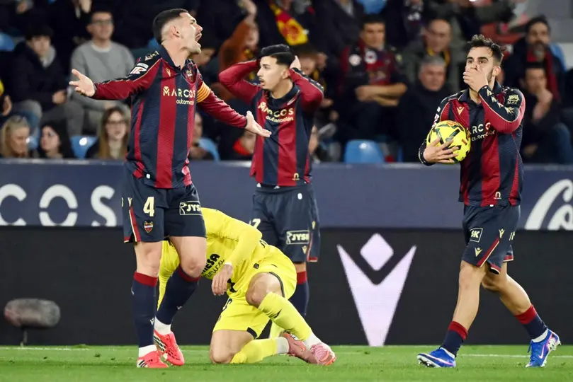 Levante y el Villarreal en la Jornada 24 de LaLiga I AFP
