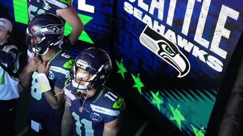 Jaxon Smith-Njigba, receptor de Seahawks| AP