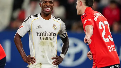 Vinícius Jr. anotó un gol, pero no fue suficiente para la causa merengue | AP