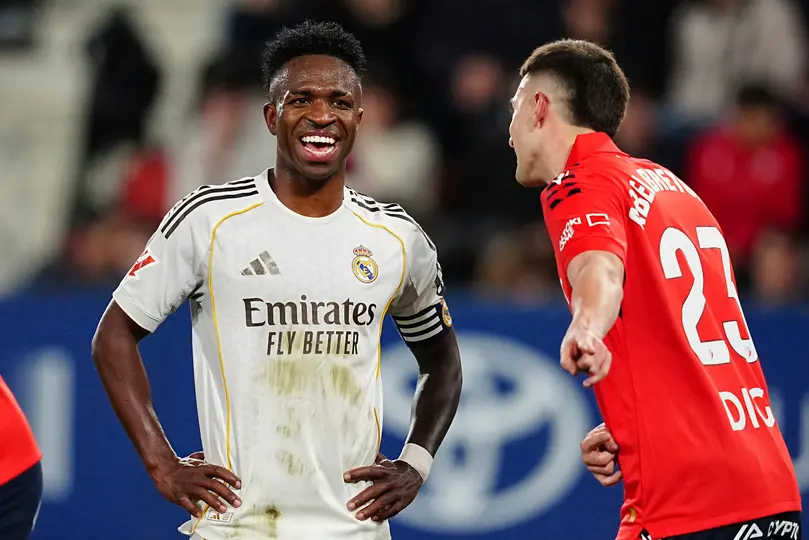 Vinícius Jr. anotó un gol, pero no fue suficiente para la causa merengue | AP