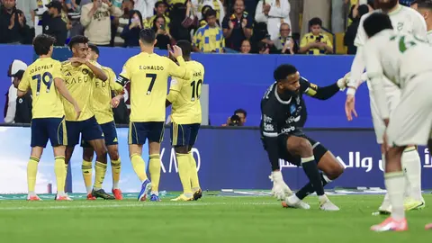 Festejo de Al-Nassr en casa | X: @AlNassrFC
