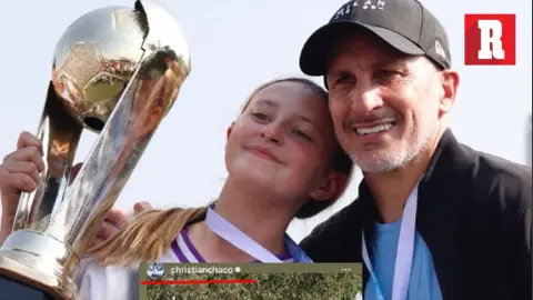 Chaco Giménez con su hija l CAPTURA