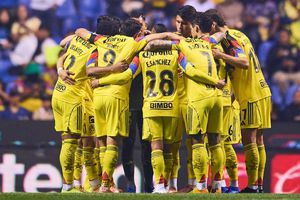 Jugadores de América, en el Estadio Cuauhtémoc | MEXSPORT