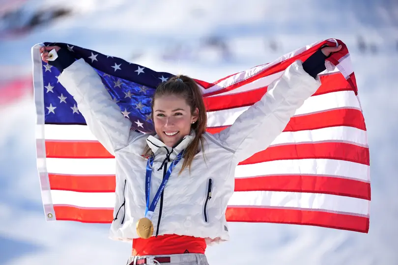 Mikaela Shiffrin dejó en alto a Estados Unidos | AP
