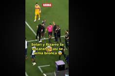 Esteban Solari, DT del Pachuca se encaró fuerte con Guido Pizarro después de que anularan gol de Pachuca