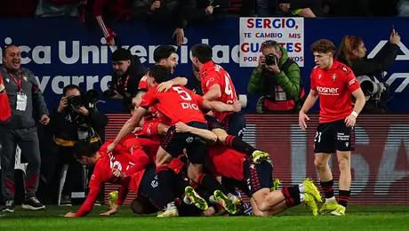 ¡Osasuna nunca se rinde! Los Rojillos vencieron a Real Madrid en Pamplona