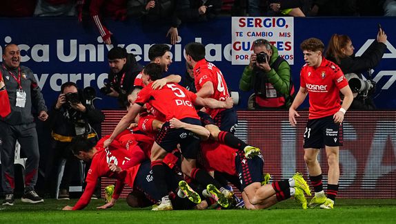 ¡Osasuna nunca se rinde! Los Rojillos vencieron a Real Madrid en Pamplona